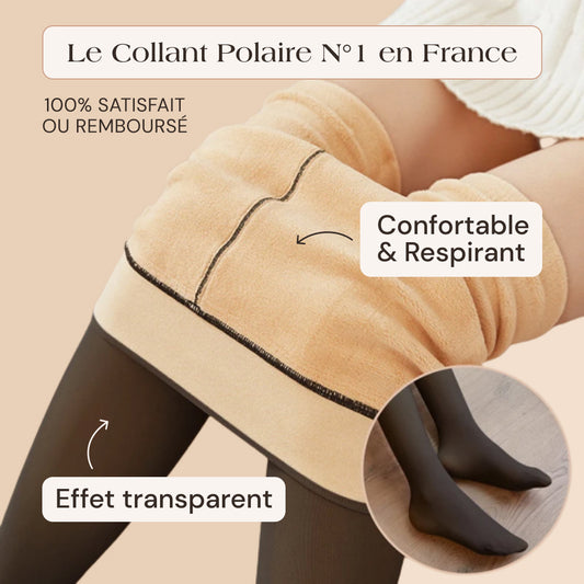 Collants Polaires Effet Transparent